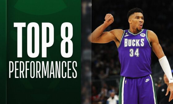 NBA's Top 8 Performances Of Week 15 | 2022-23 Season