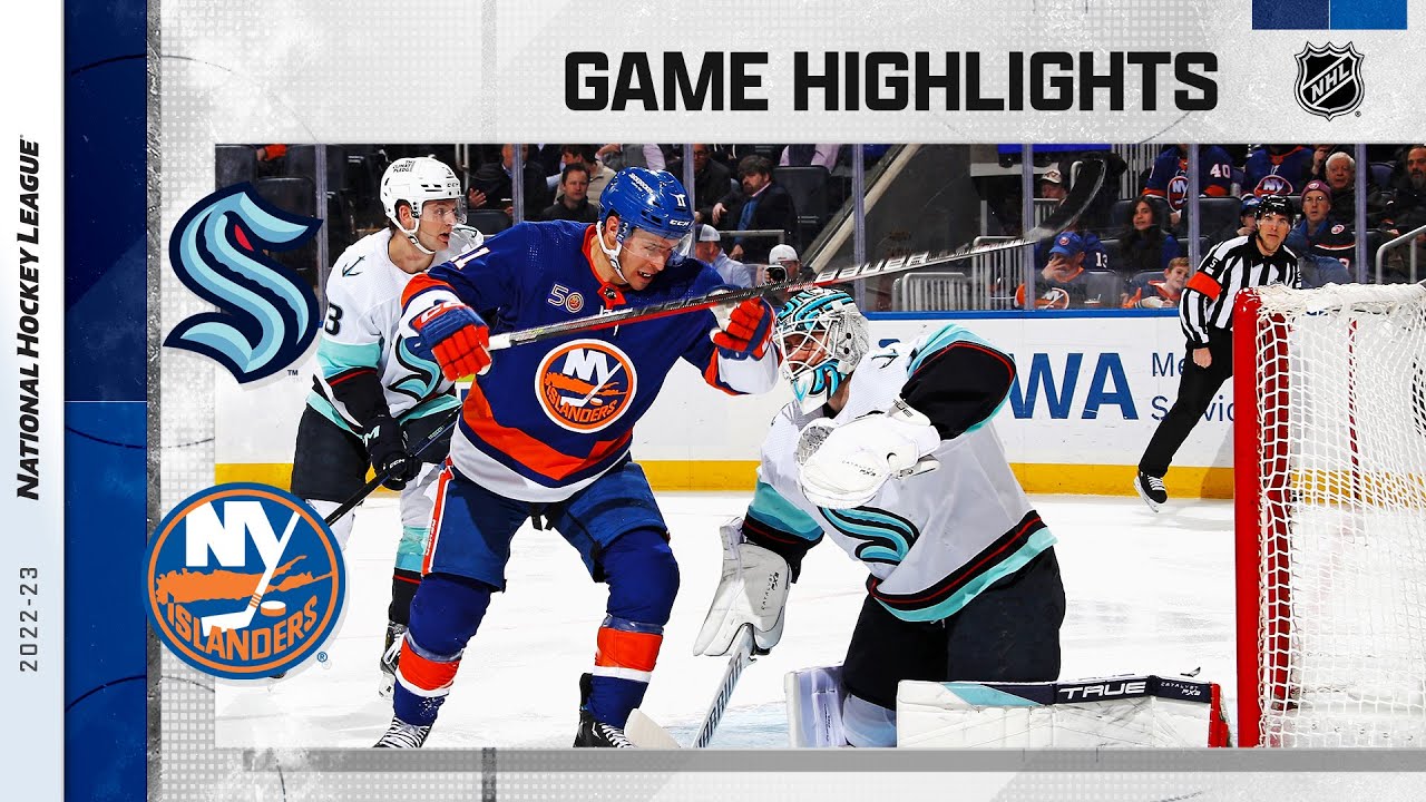 Kraken @ Islanders 2/7 | NHL Highlights 2023