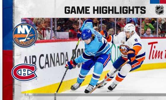 Islanders @ Canadiens 2/11 | NHL Highlights 2023