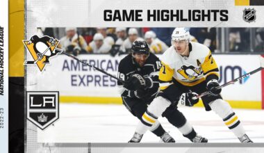 Penguins @ Kings 2/11 | NHL Highlights 2023