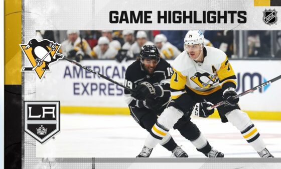 Penguins @ Kings 2/11 | NHL Highlights 2023