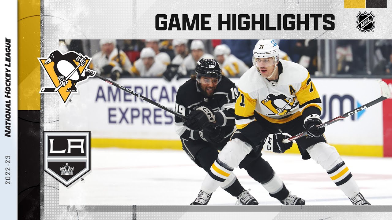 Penguins @ Kings 2/11 | NHL Highlights 2023
