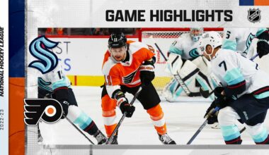 Kraken @ Flyers 2/12 | NHL Highlights 2023