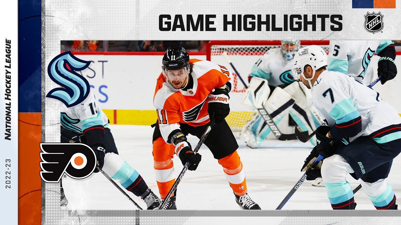 Kraken @ Flyers 2/12 | NHL Highlights 2023
