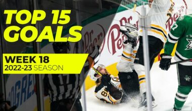 The Best NHL Goals of Week 18 | McDavid, Pastrnak, Kaprizov | 2022-23 Season