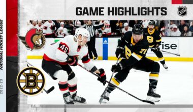 Senators @ Bruins 2/20 | NHL Highlights 2023