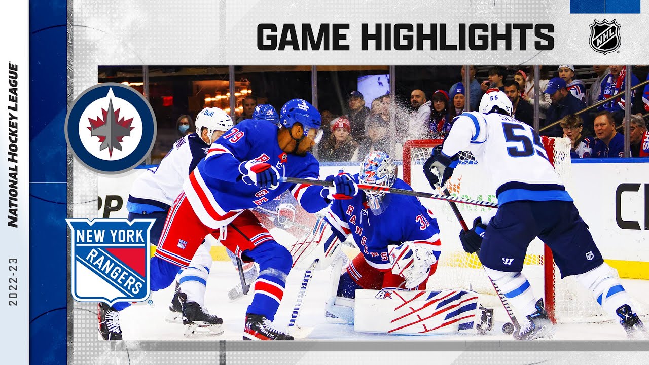 Jets @ Rangers 2/20 | NHL Highlights 2023