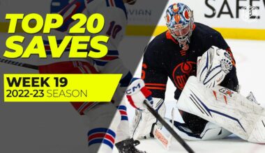The Best NHL Saves from Week 19 | Kahkonen, Campbell, Sorokin | 2022-23 Season