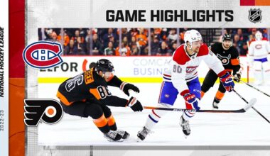 Canadiens @ Flyers 2/24 | NHL Highlights 2023