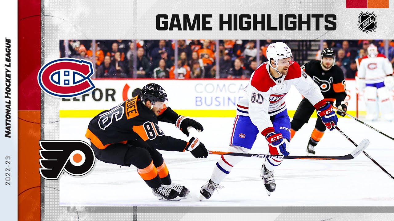 Canadiens @ Flyers 2/24 | NHL Highlights 2023