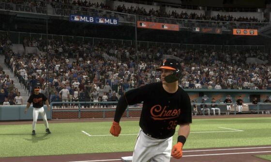 Chaos Comin! Made some Charm City Chaos alternate uniforms in MLB The Show.