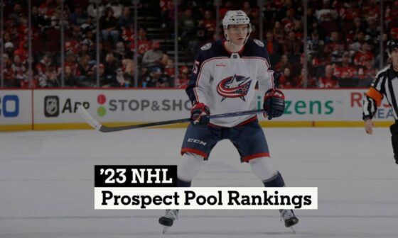 [Wheeler] CBJ Are #3 in 2023 NHL Prospect Pool Rankings