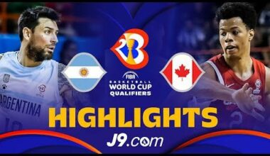 With A Solid Campazzo Performance (13 PTS/ 4 REB/ 11 AST/ 2 STL/ +18 +/-) Argentina Beat Canada 83 - 72 In The FIBA World Cup Qualifiers Almost Securing A Spot In The Tournament
