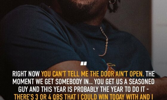 Cam Jordan says this is the year to do it