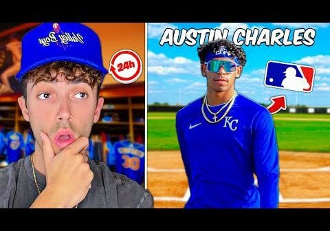 Austin Charles is a giant. Can't wait to see this guy rise up through the farm system.