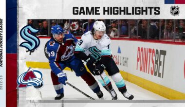Kraken @ Avalanche 3/5 | NHL Highlights 2023