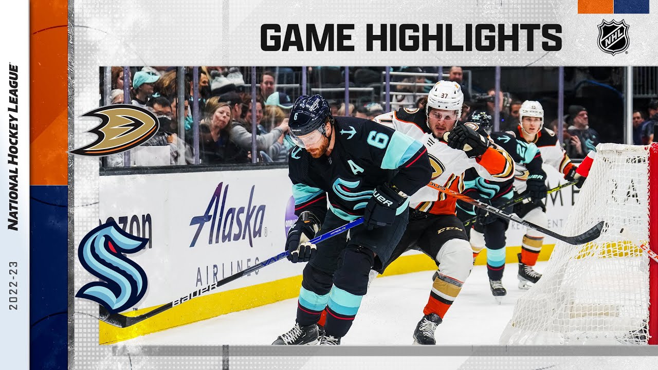 Ducks @ Kraken 3/7 | NHL Highlights 2023