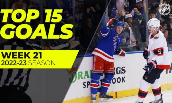 The Best NHL Goals of Week 21 | Marner, Tarasenko, Zegras  | 2022-23 Season