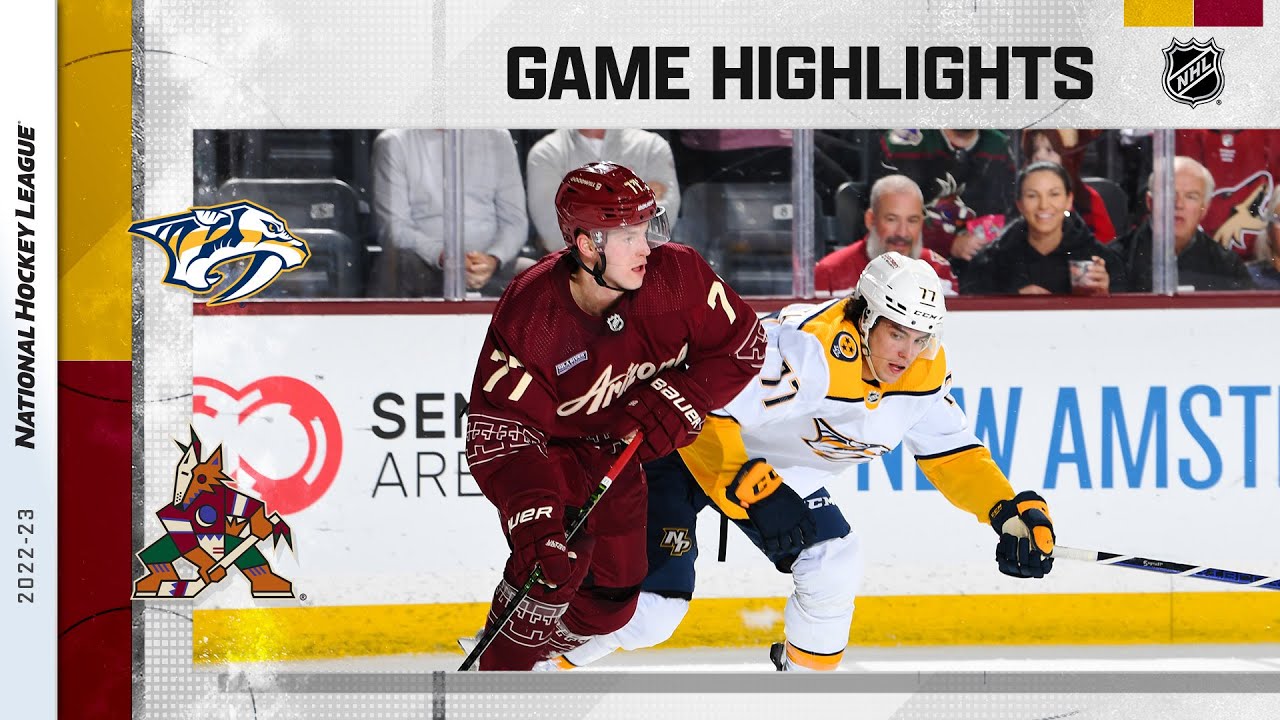 Predators @ Coyotes 3/9 | NHL Highlights 2023