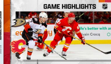 Ducks @ Flames 3/10 | NHL Highlights 2023