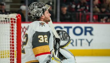 Vintage Quick earns his first shutout as a Golden Knight!