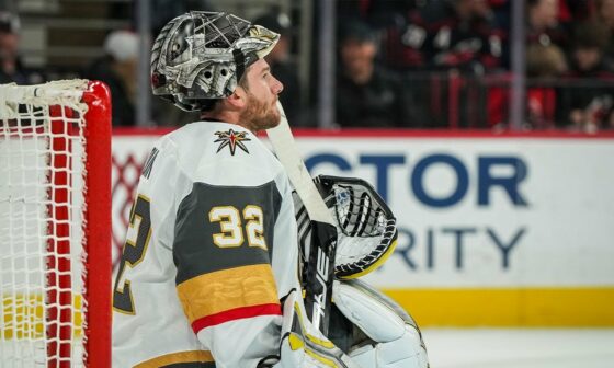Vintage Quick earns his first shutout as a Golden Knight!