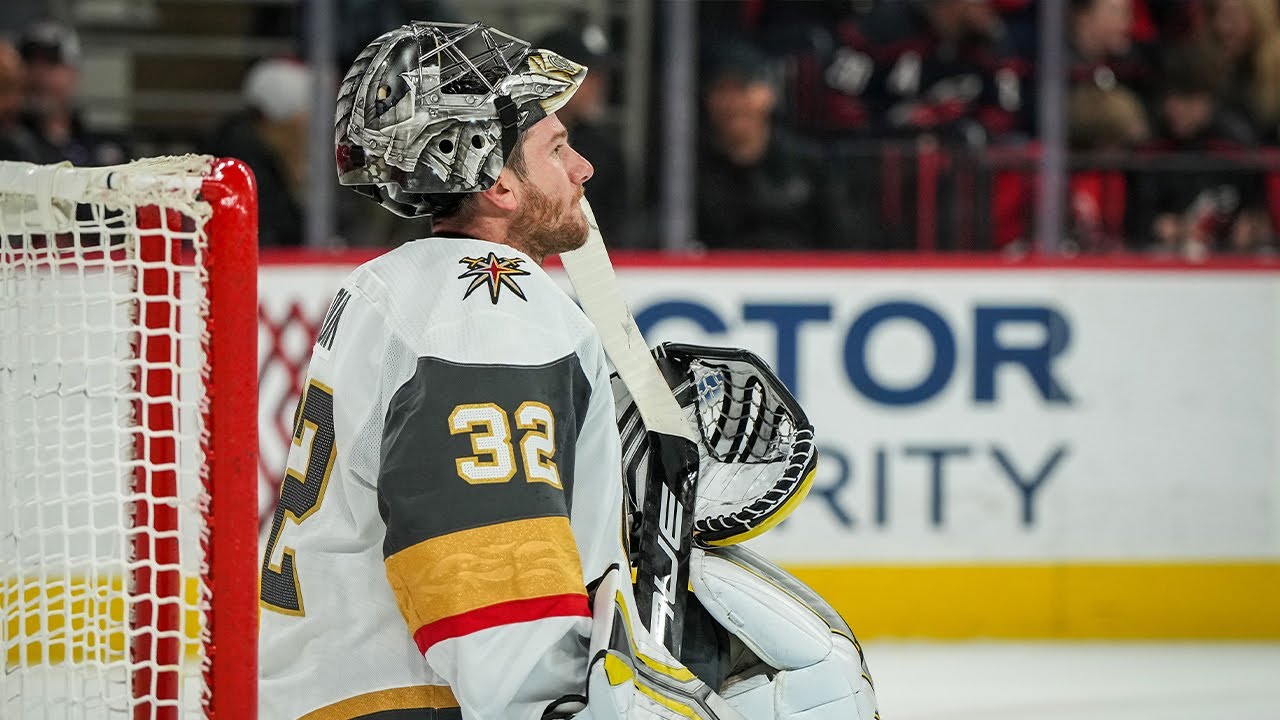 Vintage Quick earns his first shutout as a Golden Knight!