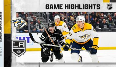 Predators @ Kings 3/11 | NHL Highlights 2023