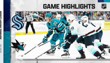Kraken @ Sharks 3/16 | NHL Highlights 2023