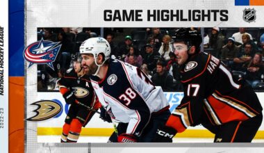 Blue Jackets @ Ducks 3/17 | NHL Highlights 2023