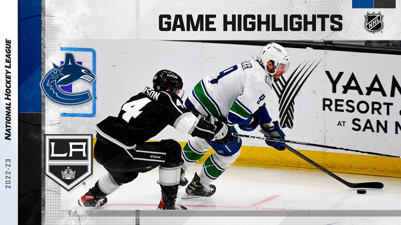 Canucks @ Kings 3/18 | NHL Highlights 2023