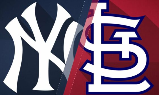 The Yankees tied the Cardinals with a score of 1-1 - March 23, 2023 @ 01:05 PM EDT
