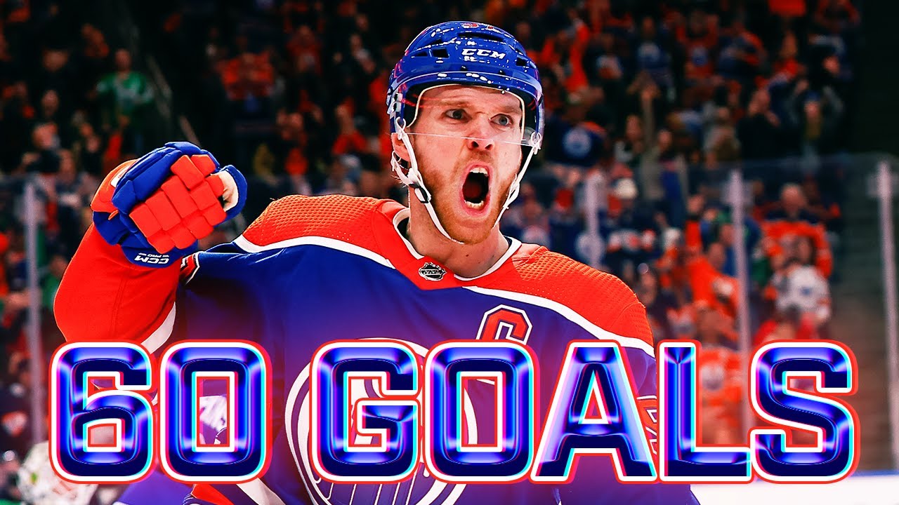 All 60 McDavid goals in 72 games! 🚨