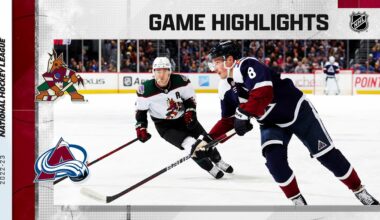 Coyotes @ Avalanche 3/24 | NHL Highlights 2023
