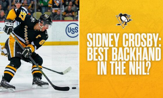 Sidney Crosby: Best Backhand in the NHL?