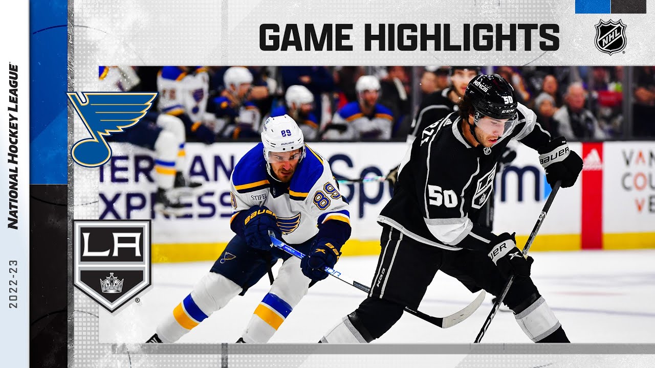 Blues @ Kings 3/26 | NHL Highlights 2023