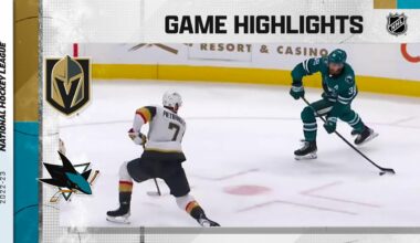 VGK @ SJS 3/30 | NHL Highlights 2023