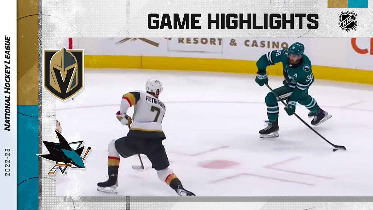 VGK @ SJS 3/30 | NHL Highlights 2023
