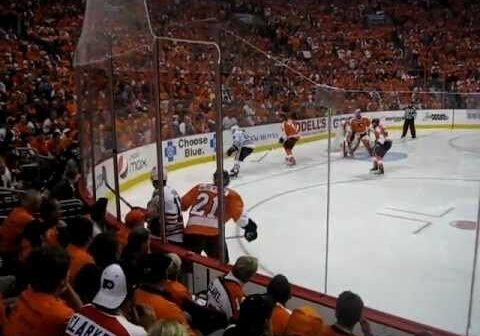 Rare angle view of Patrick Kane's 2010 Stanley Cup-winning goal