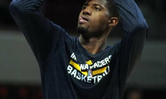 [Podcast P] Paul George on being a bad 3 point shooter early in his career: "I remember Danny Granger was mad at me one time for taking a shot. I was like 'I'm wide open!' and he was like 'Why do you think you wide open?' and I was like Oh, cause I'm not makin them"