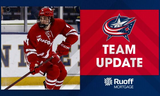 CBJ Sign 2021 First-Round Pick Corson Ceulemans to Entry Level Contract