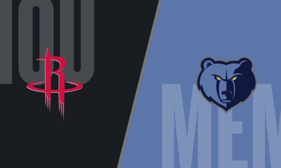 GAMEDAY THREAD: Your #2 seed Memphis Grizzlies (44-27) host the Houston Rockets (18-54) tonight at 7PM.