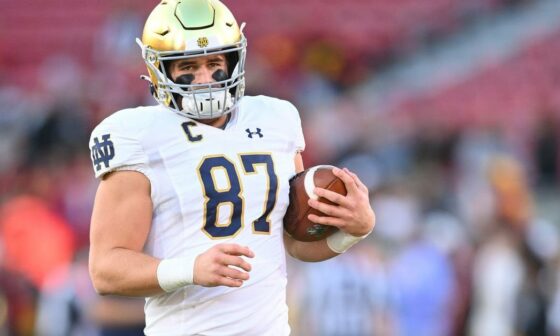 Chargers draft Notre Dame TE in new post-combine mock