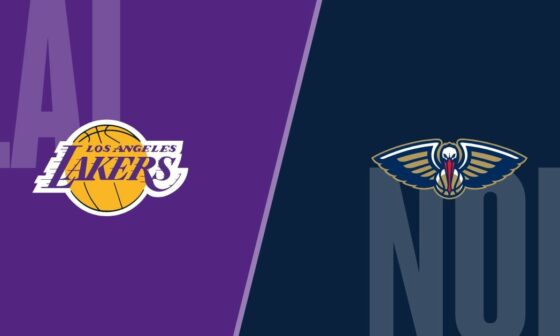 [Post Game Thread] The Los Angeles Lakers (34-35) defeat the New Orleans Pelicans (33-36), 123-108.
