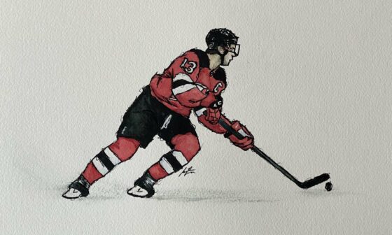 I painted our favorite Swiss captain