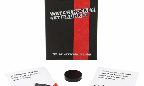 My brother and I created a live hockey drinking game so that we can all be winners.