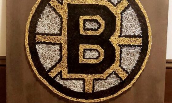 Hey B fans! I made this string art of the Bruins logo a while back and haven’t don’t much with it. It’s 2FT x 2FT and hangs on the wall. Looking to sell if anyone is interested!