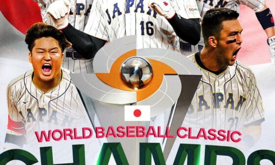 Congrats to Team Japan for securing its 3rd World Baseball Classic title!