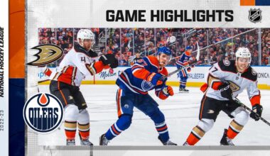 Ducks @ Oilers 4/1 | NHL Highlights 2023