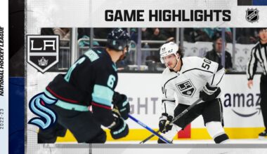 Kings @ Kraken 4/1 | NHL Highlights 2023